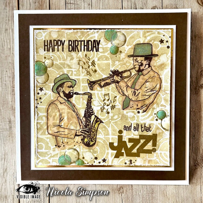 Visible Image All That Jazz 4 in x 6 in Stamp Set-6
