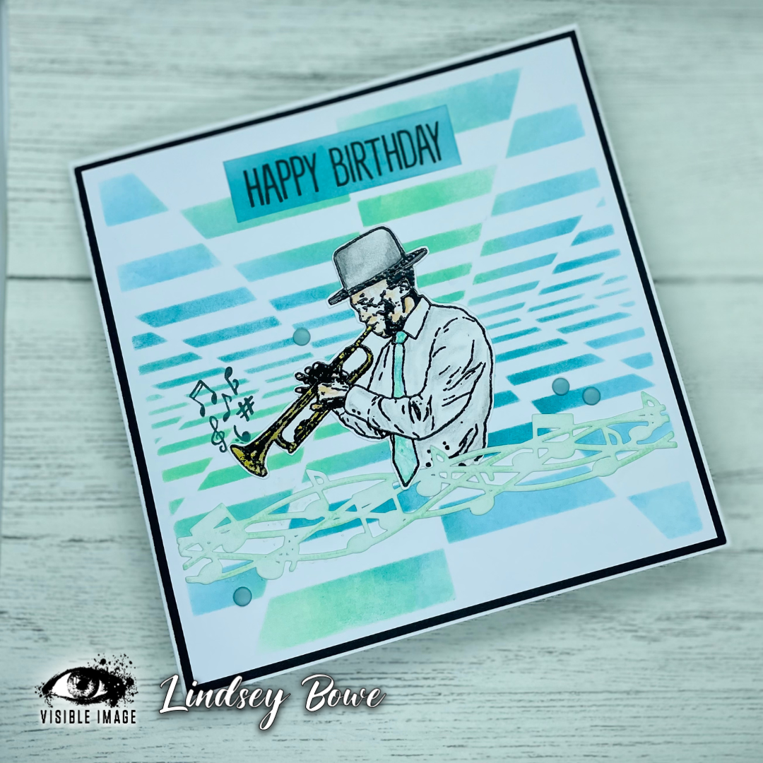 Visible Image All That Jazz 4 in x 6 in Stamp Set-11
