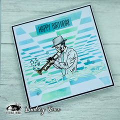 Visible Image All That Jazz 4 in x 6 in Stamp Set-11