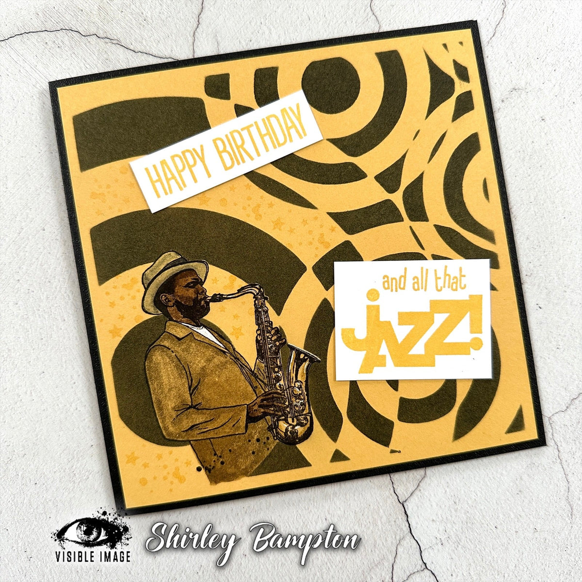 Visible Image All That Jazz 4 in x 6 in Stamp Set-12