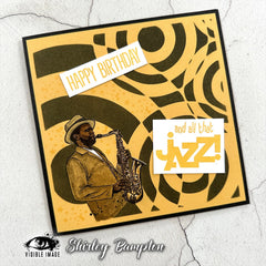 Visible Image All That Jazz 4 in x 6 in Stamp Set-12