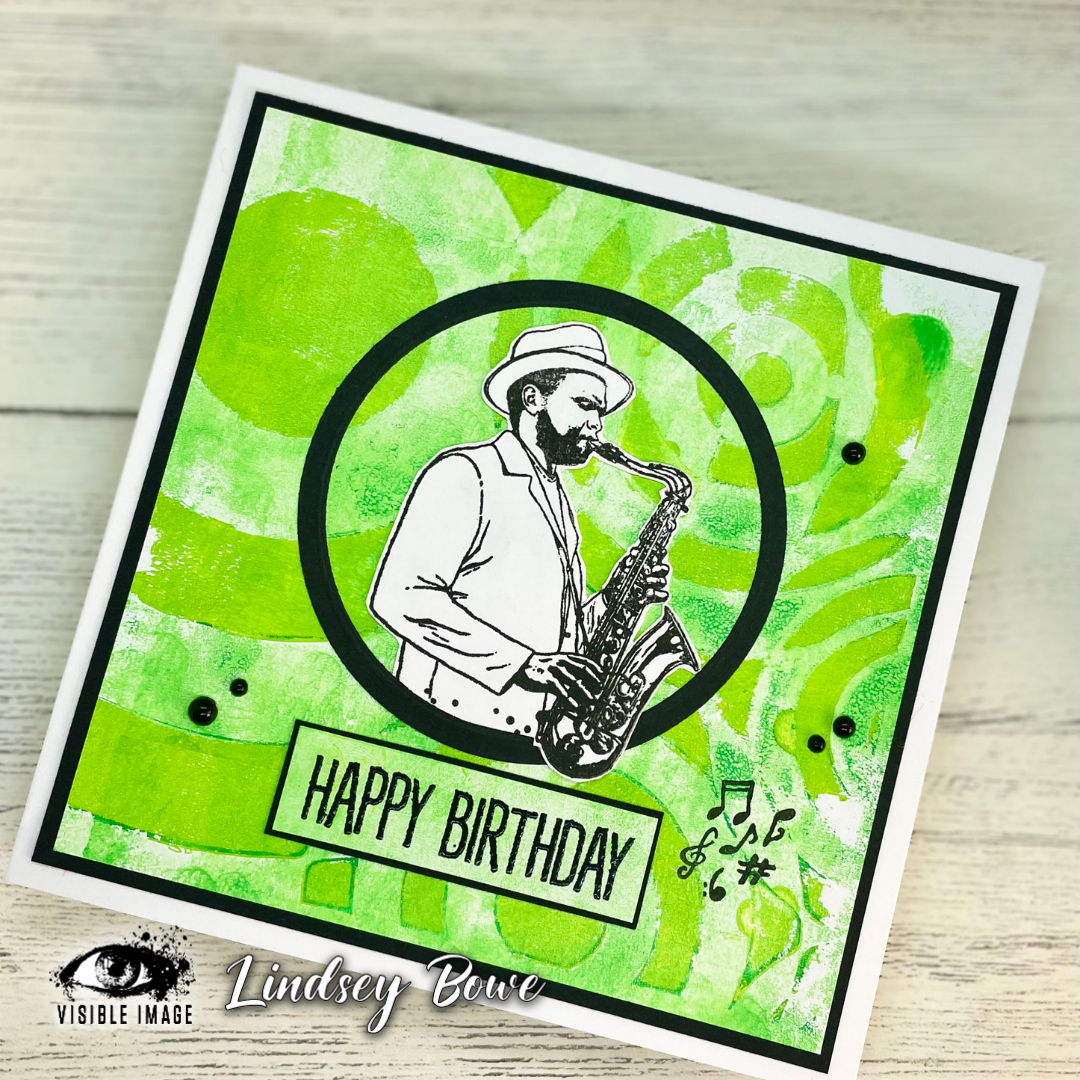 Visible Image All That Jazz 4 in x 6 in Stamp Set-13