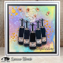 Visible Image Bubbles & Fizz Stencil - 6 x 6-2