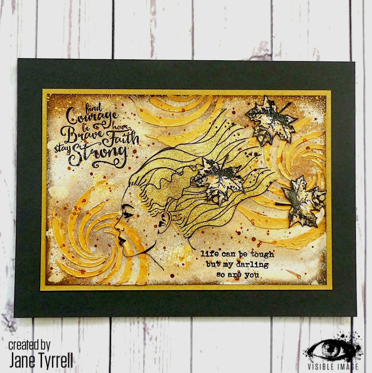 Visible Image Brave and Strong - A6 Stamp Set-4