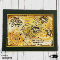 Visible Image Brave and Strong - A6 Stamp Set-4