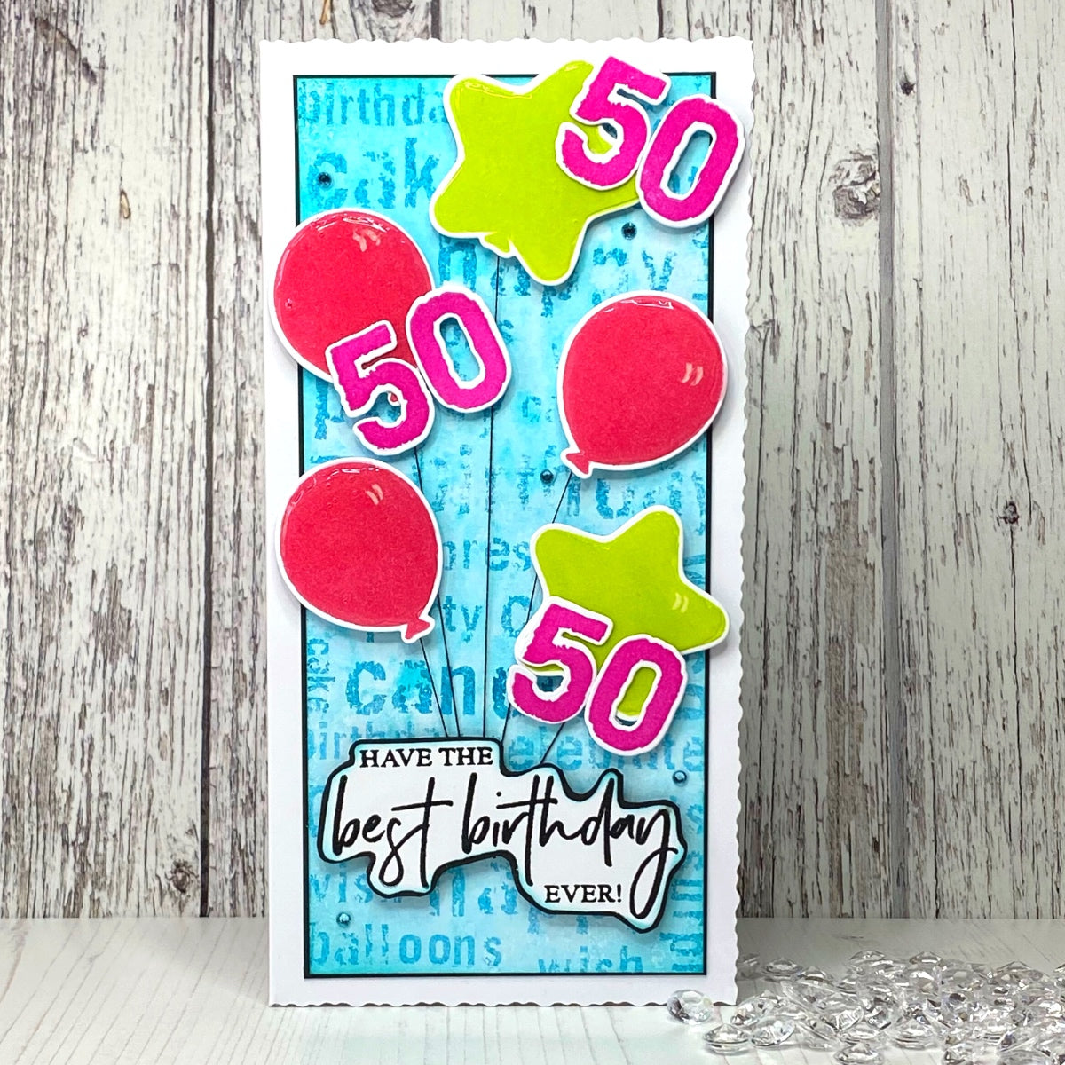 Visible Image Birthday Balloons Co-ordinating Dies-2