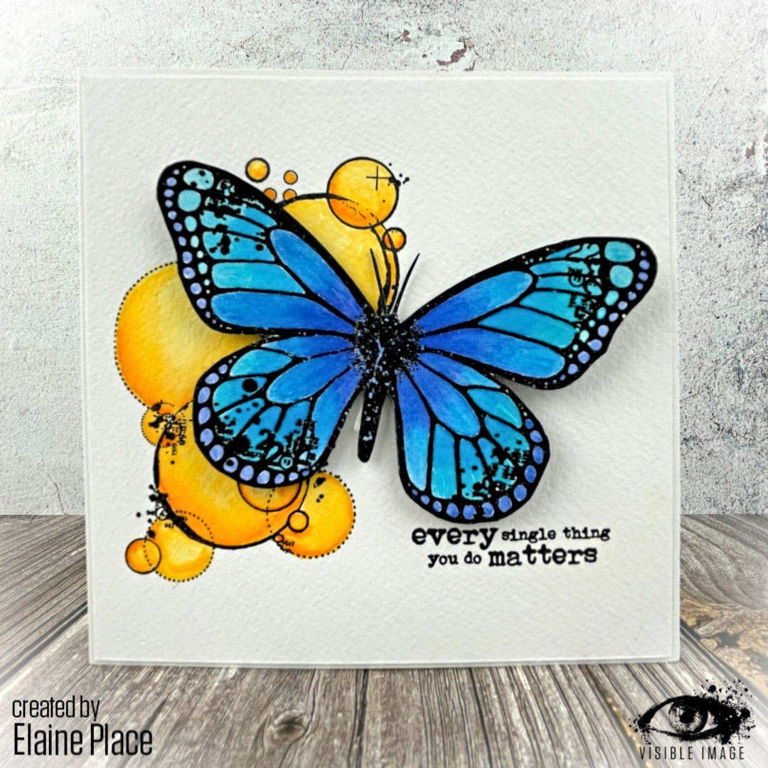 Visible Image Butterfly Effect - A5 Stamp Set-3