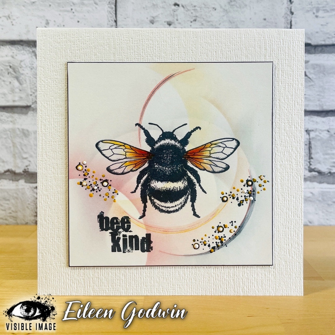 Visible Image Bee Happy - A6 Stamp Set-2