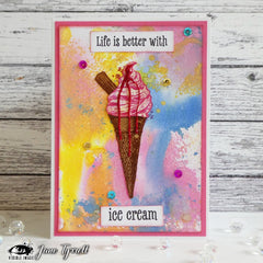 Visible Image Better With Ice Cream - A6 Stamp Set-2