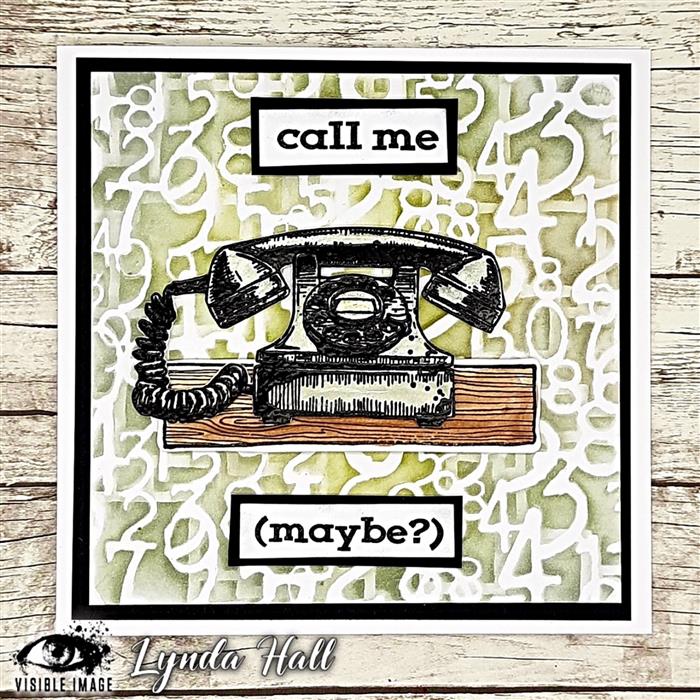 Visible Image Call Me Maybe - A7 Stamp Set-2