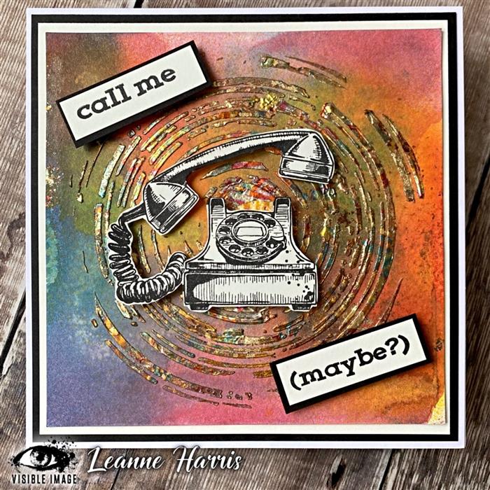 Visible Image Call Me Maybe - A7 Stamp Set-3