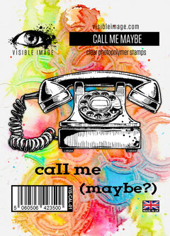 Visible Image Call Me Maybe - A7 Stamp Set-1