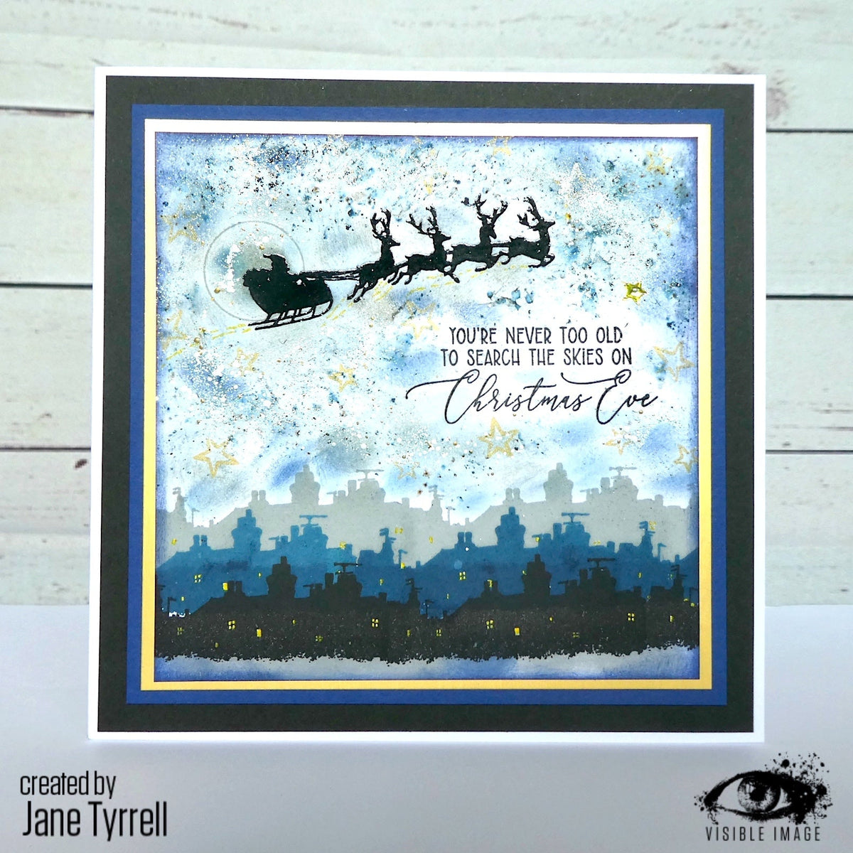 Visible Image Christmas Eve - A6 Stamp Set-2