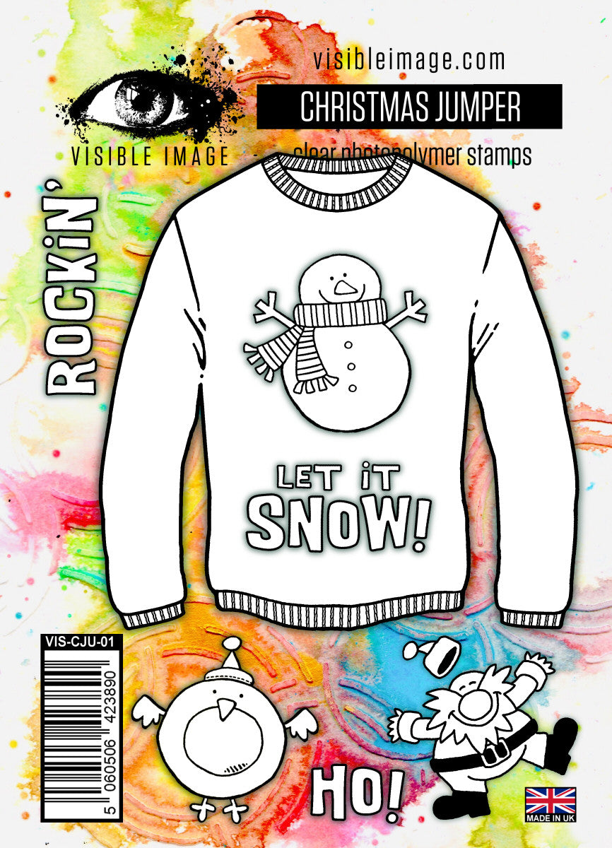 Visible Image Christmas Jumper - A6 Stamp Set