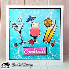 Visible Image Cocktails & Dreams - A6 Stamp Set-4