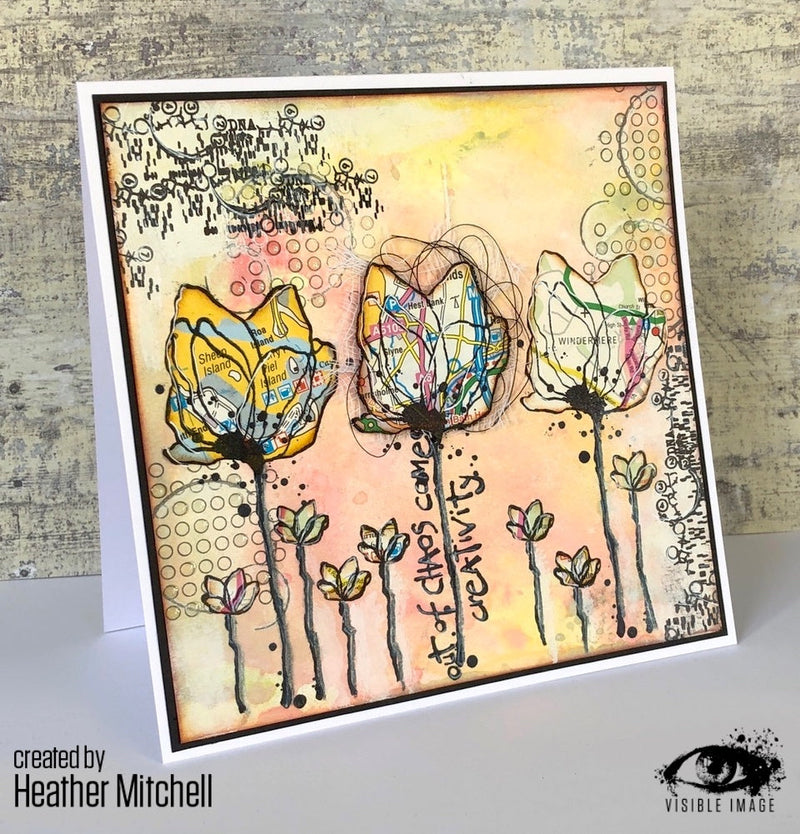 Visible Image Creative Chaos - A6 Stamp Set-6