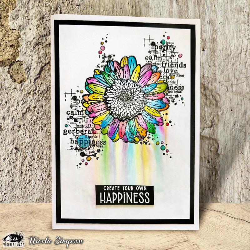 Visible Image Create Happiness - A6 Stamp Set-2