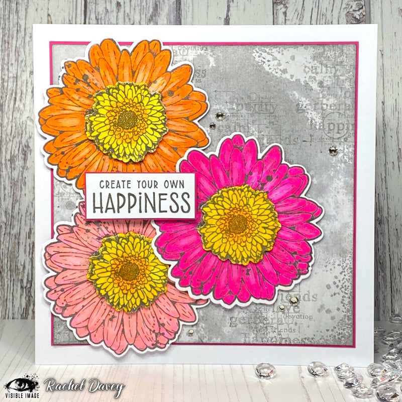 Visible Image Create Happiness - A6 Stamp Set-3