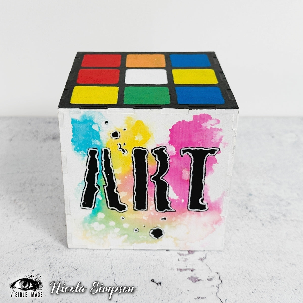 Visible Image Cubic Stencil - 4 X 4-2