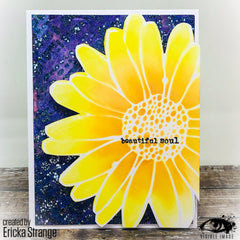 Visible Image Daisy Daisy Stencil - 6 x 6-3