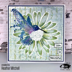 Visible Image Daisy Daisy Stencil - 6 x 6-4