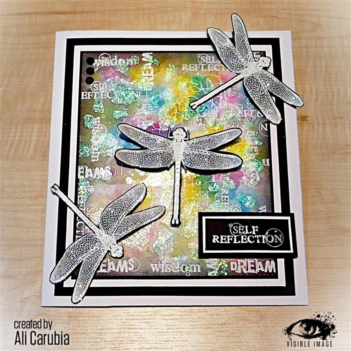 Visible Image Dragonfly Dreams - A6 Stamp Set-3