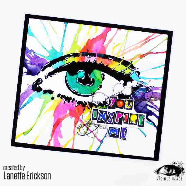 Visible Image Eye Contact Stencil - 6 x 6-2