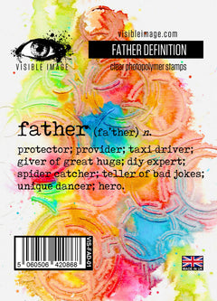Visible Image Father Definition - A7 Stamp-1
