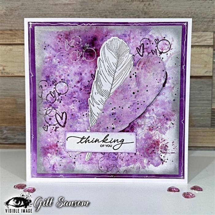 Visible Image Forever In Your Heart -A6 Stamp Set-3