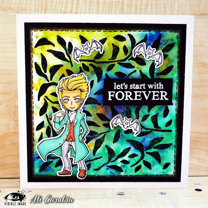 Visible Image Forever Edward - A6 Stamp Set-4