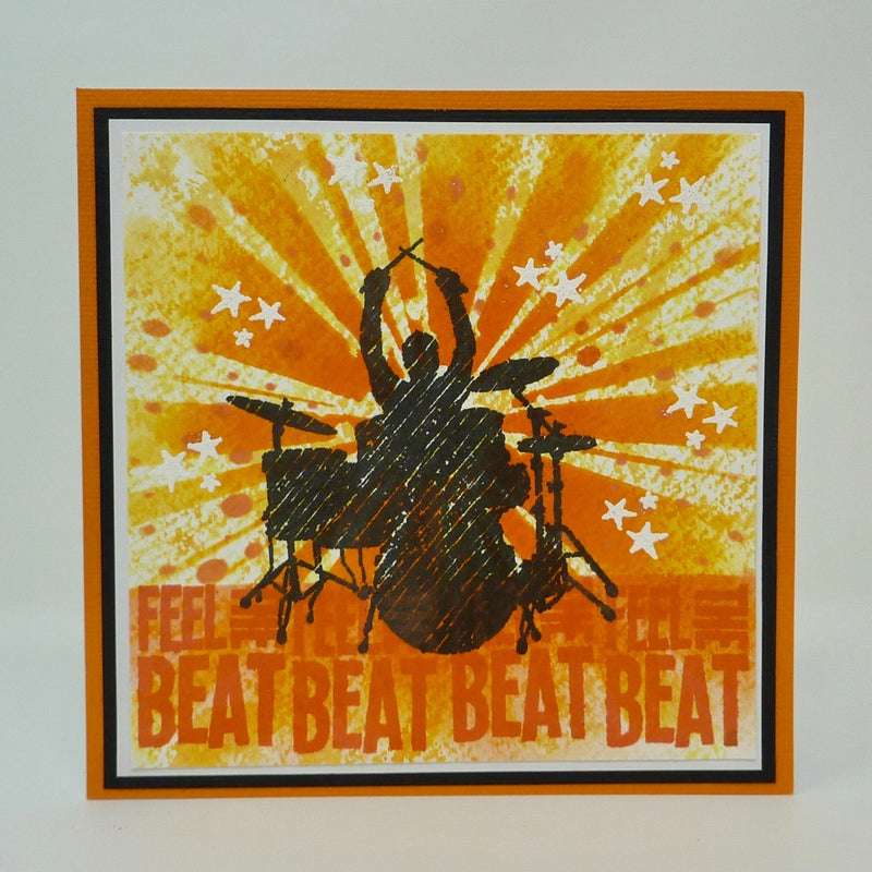 Visible Image Feel The Beat - A6 Stamp Set-2