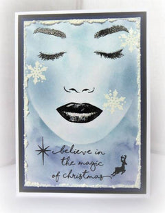 Visible Image Go To Christmas Words - A6 Stamp Set-3