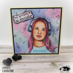 Visible Image Grunge Tones - A6 Stamp Set-4
