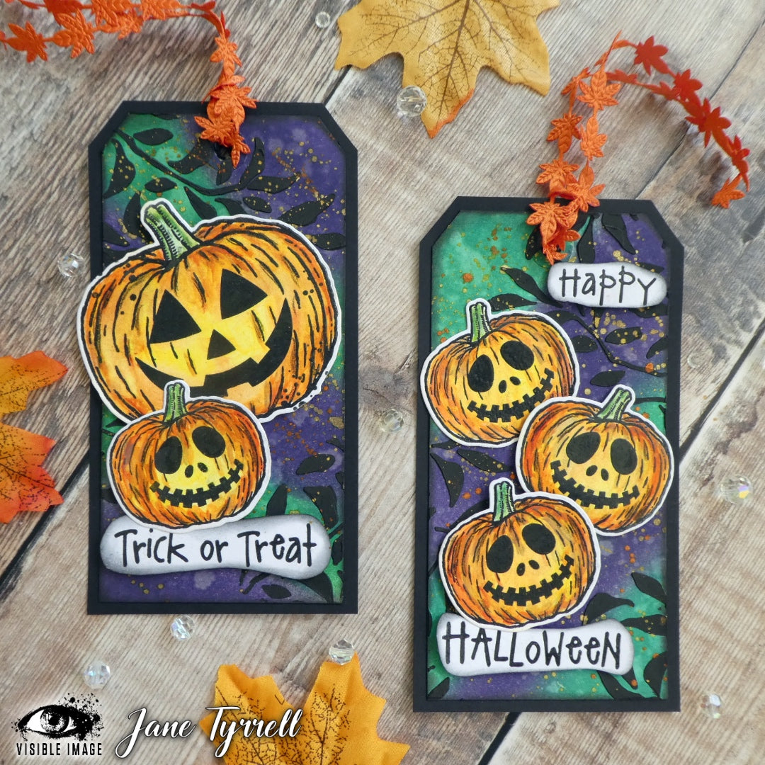 Visible Image Happy Halloween - A6 Stamp Set-3