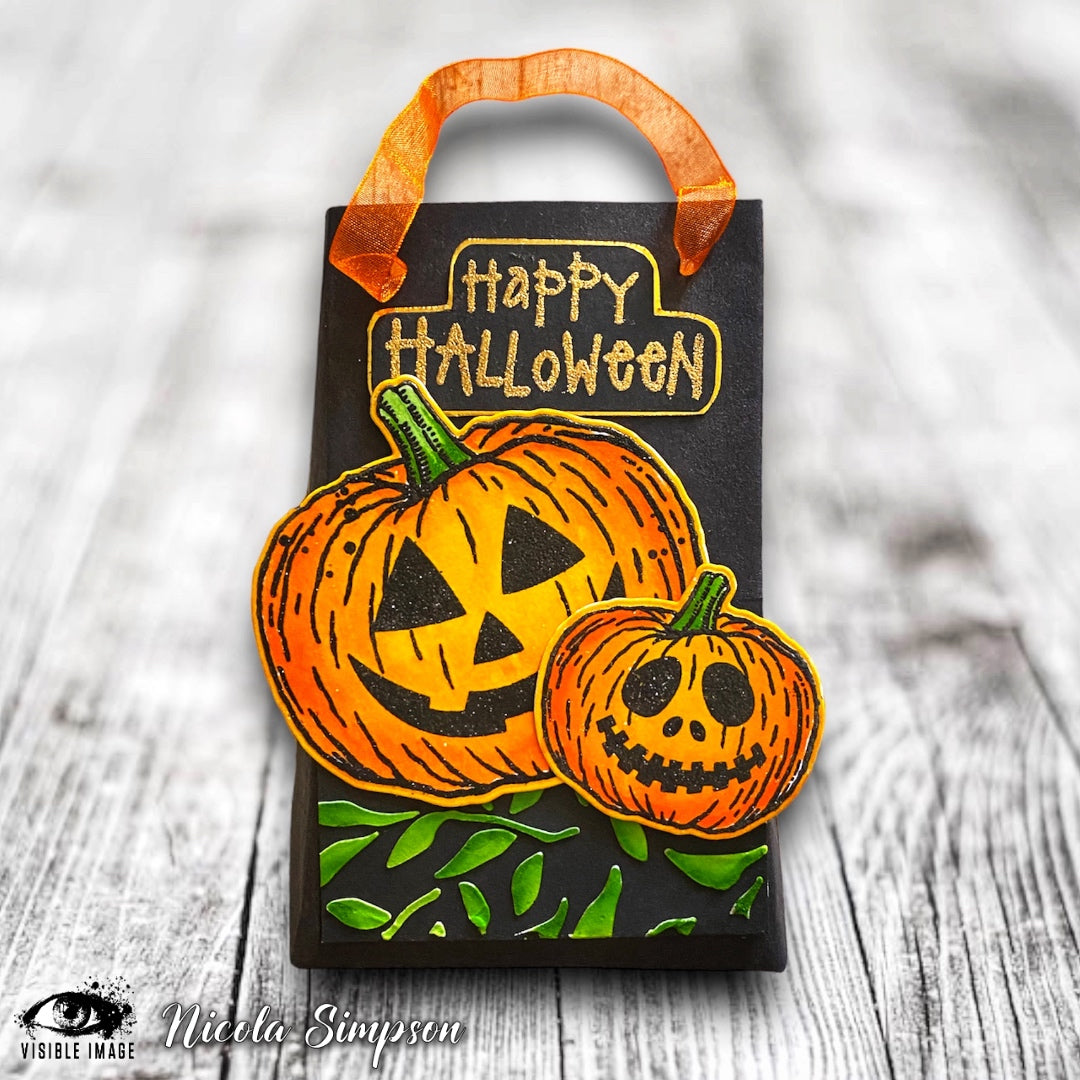 Visible Image Happy Halloween - A6 Stamp Set-5