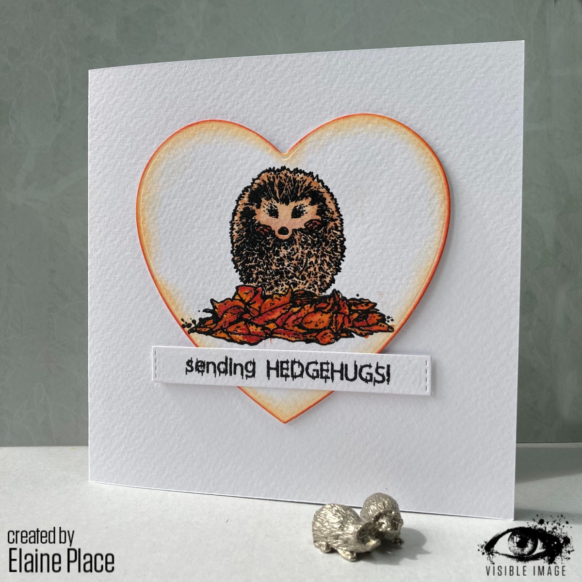 Visible Image Hedgehog Hugs - A6 Stamp Set-3