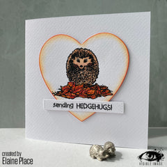Visible Image Hedgehog Hugs - A6 Stamp Set-3
