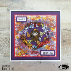 Visible Image Hedgehog Hugs - A6 Stamp Set-4