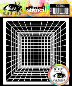 Visible Image Holodeck Stencil - 6 x 6-1