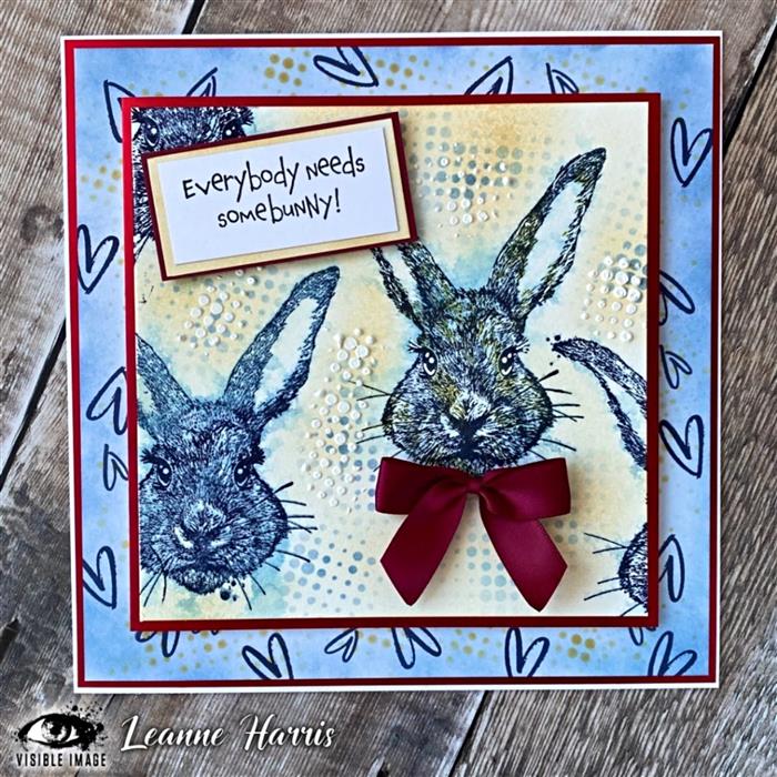Visible Image Half Tone Stencil - 6 x 6-3