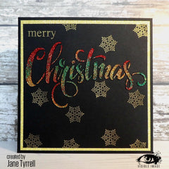Visible Image Iconic Christmas Stencil - 6 x 6-4
