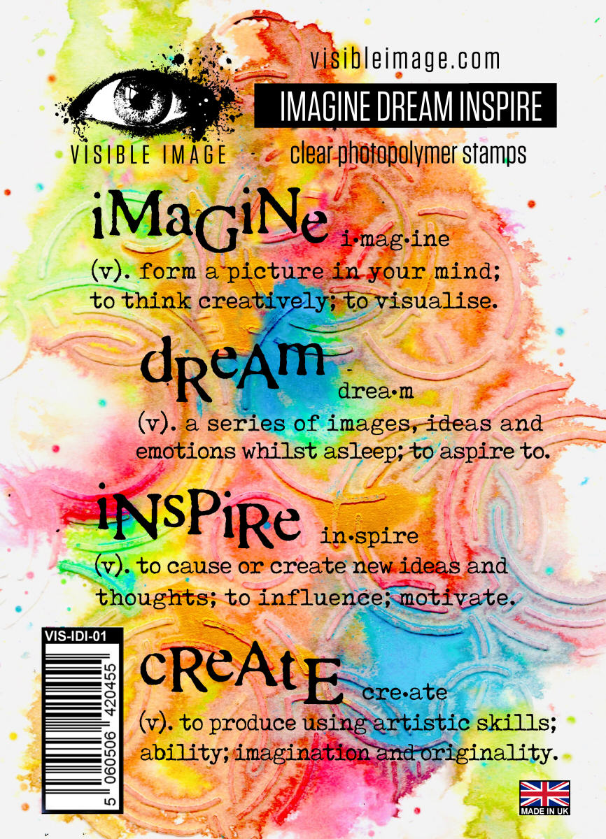 Visible Image Imagine Dream Inspire - A6 Stamp Set-1