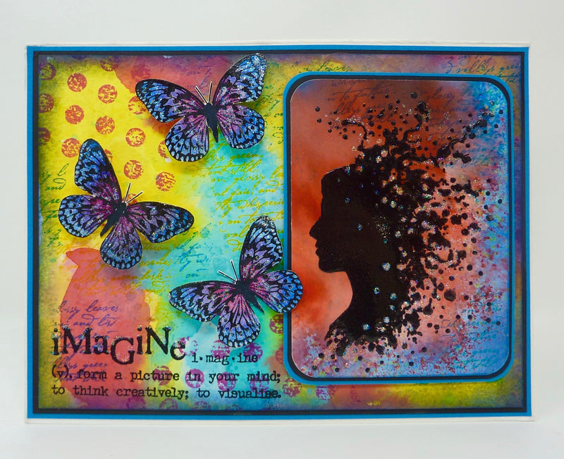 Visible Image Imagine Dream Inspire - A6 Stamp Set-2