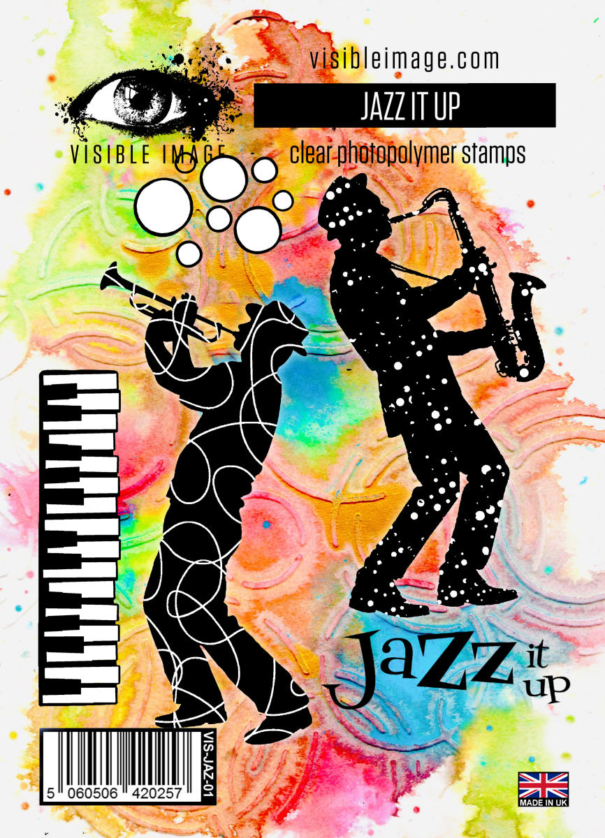 Visible Image Jazz It Up - A6 Stamp Set-1