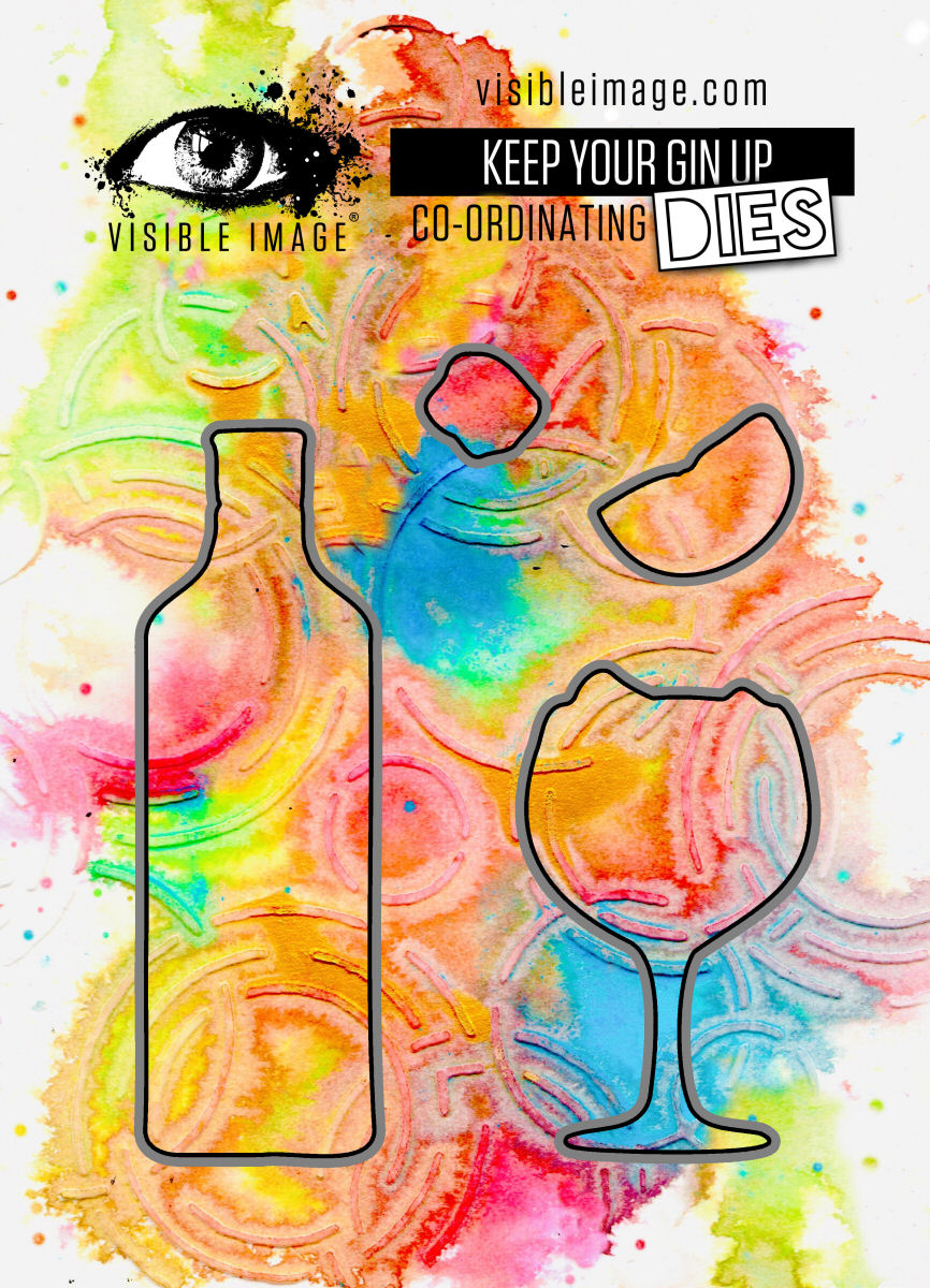 Visible Image Keep Your Gin Up Co-ordinating Dies-1