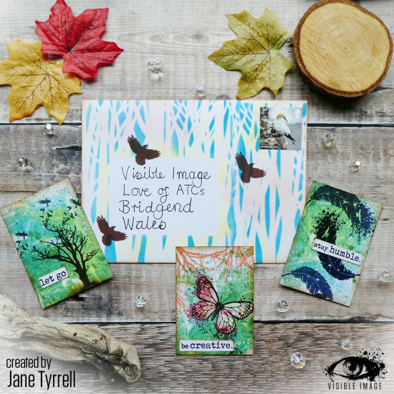 Visible Image Love of ATCs - A6 Stamp Set-4