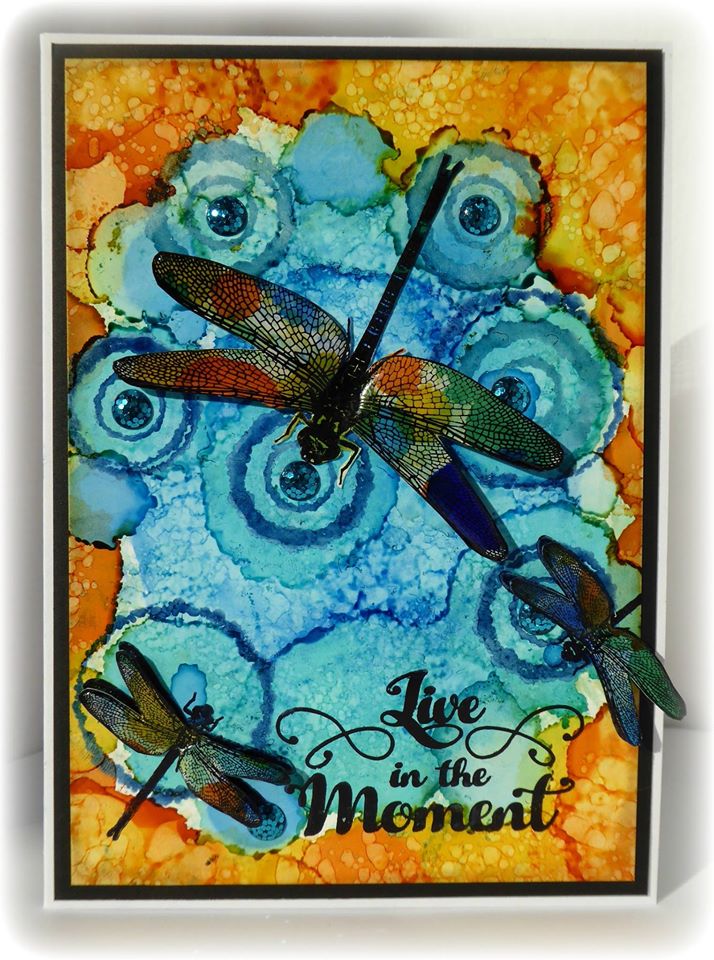 Visible Image Live In The Moment - A6 Stamp Set-2