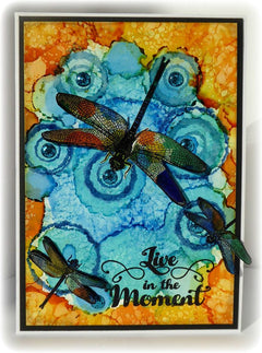 Visible Image Live In The Moment - A6 Stamp Set-2