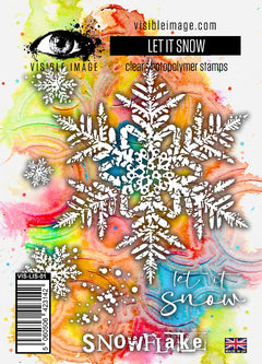 Visible Image Let It Snow - A6 Stamp Set-1