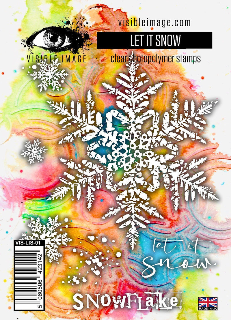 Visible Image Let It Snow - A6 Stamp Set-1